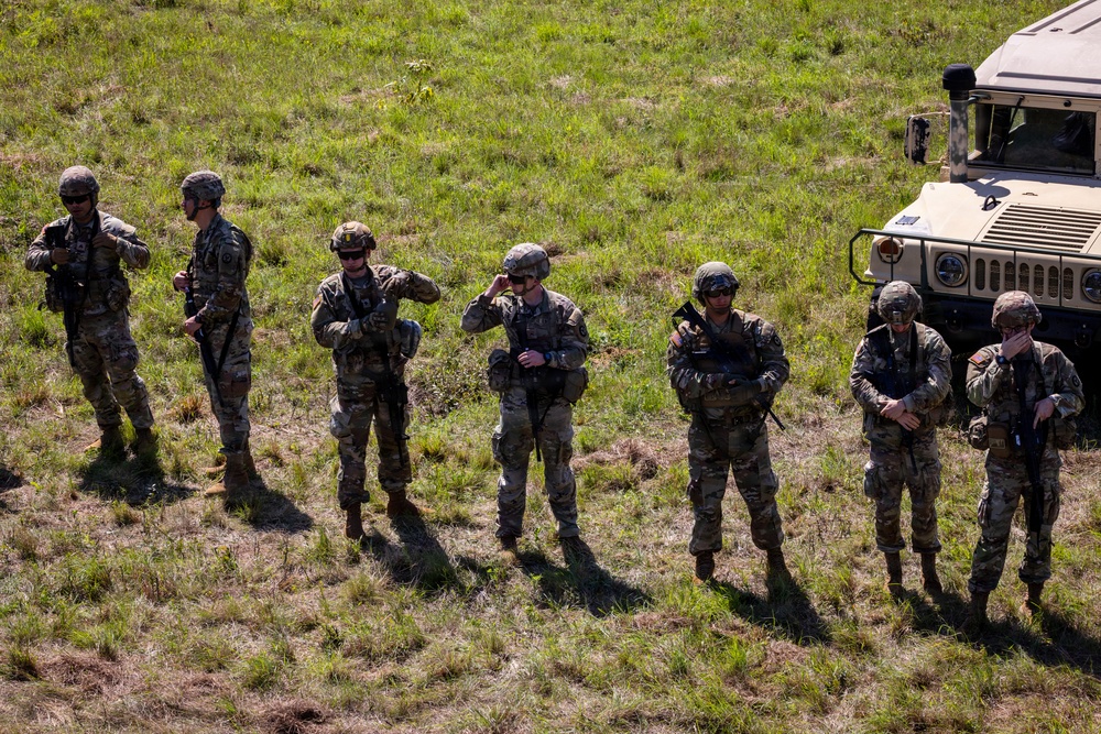 200th Military Police Command Best Squad Competition 3-Gun Range