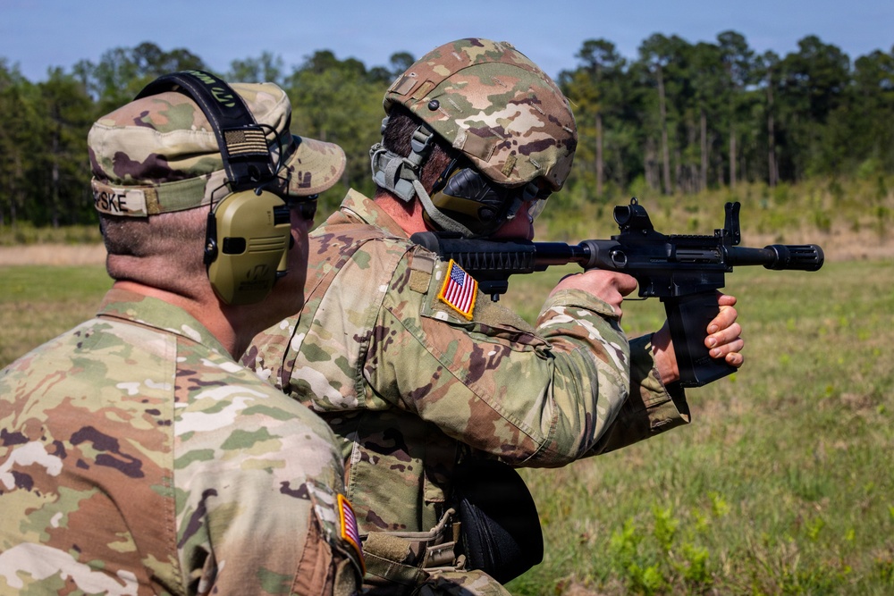 200th Military Police Command Best Squad Competition 3-Gun Range