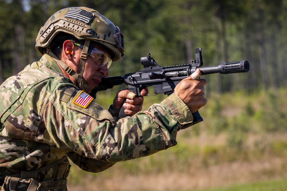 200th Military Police Command Best Squad Competition 3-Gun Range
