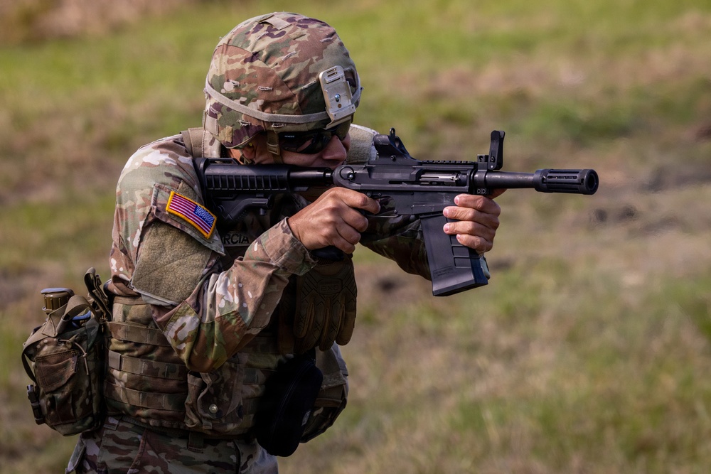 200th Military Police Command Best Squad Competition 3-Gun Range