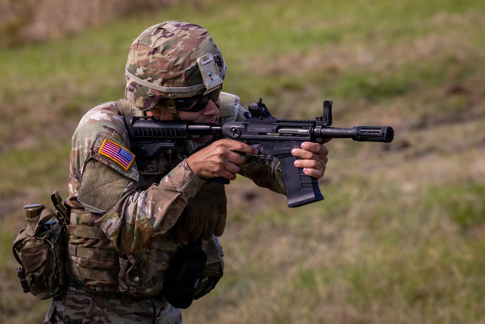200th Military Police Command Best Squad Competition 3-Gun Range