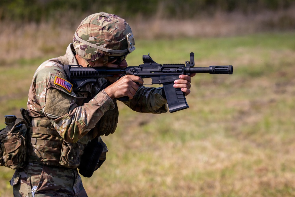 200th Military Police Command Best Squad Competition 3-Gun Range