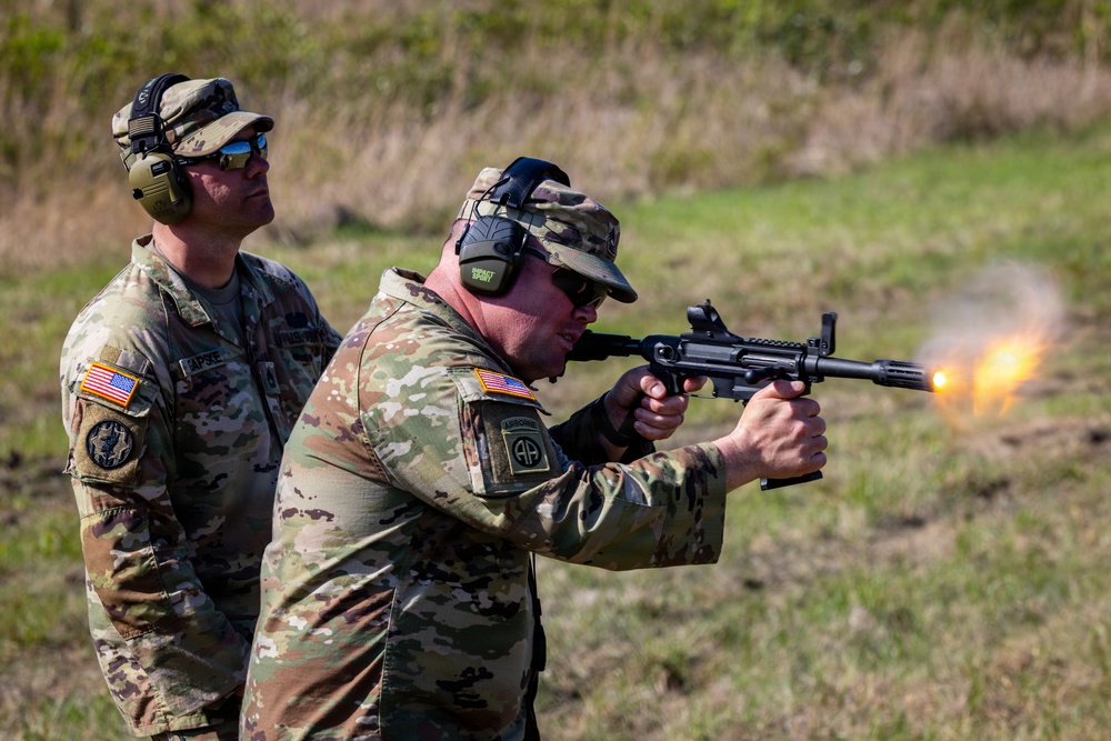 200th Military Police Command Best Squad Competition 3-Gun Range