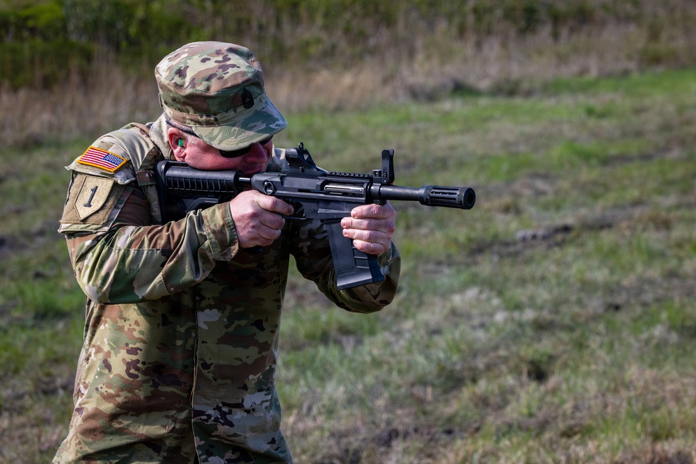200th Military Police Command Best Squad Competition 3-Gun Range