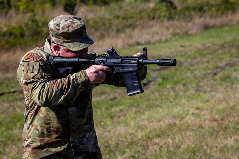 200th Military Police Command Best Squad Competition 3-Gun Range