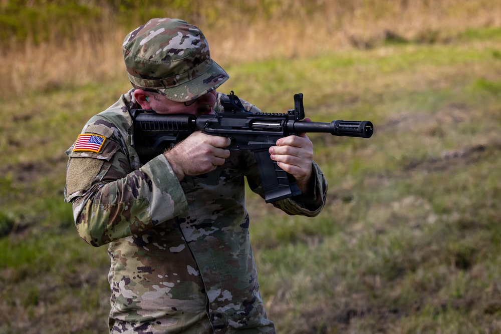 200th Military Police Command Best Squad Competition 3-Gun Range