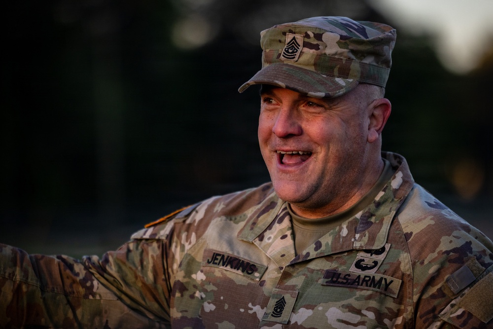 200th Military Police Command Best Squad Competition E3B Fitness Test