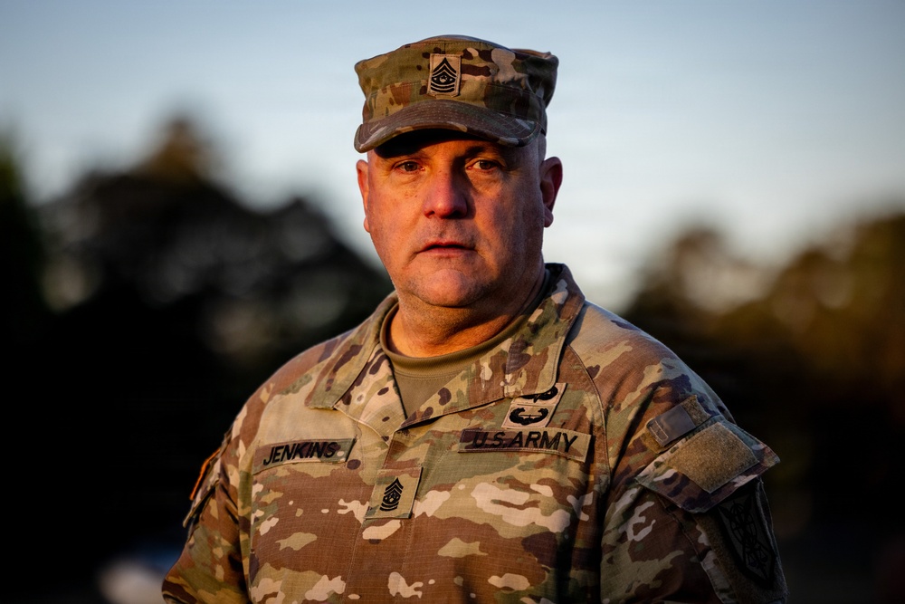 200th Military Police Command Best Squad Competition E3B Fitness Test