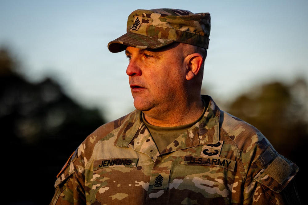 200th Military Police Command Best Squad Competition E3B Fitness Test