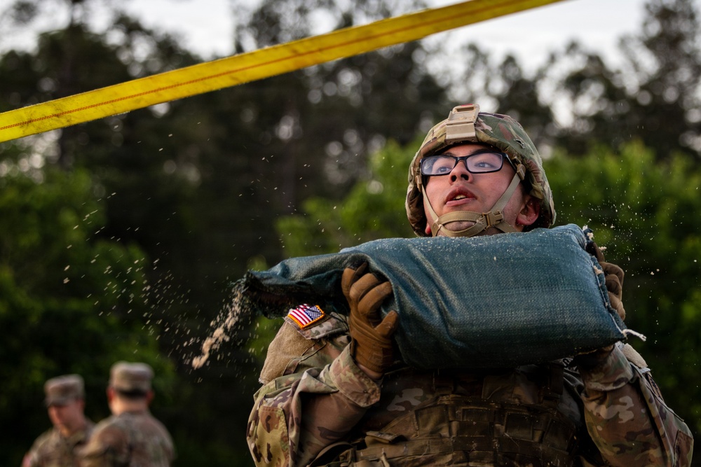 200th Military Police Command Best Squad Competition E3B Fitness Test