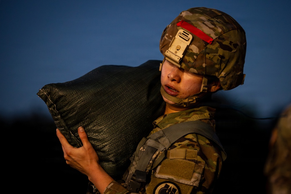 200th Military Police Command Best Squad Competition E3B Fitness Test