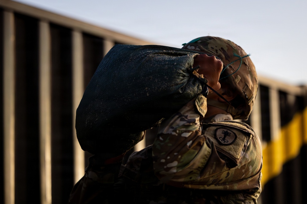 200th Military Police Command Best Squad Competition E3B Fitness Test