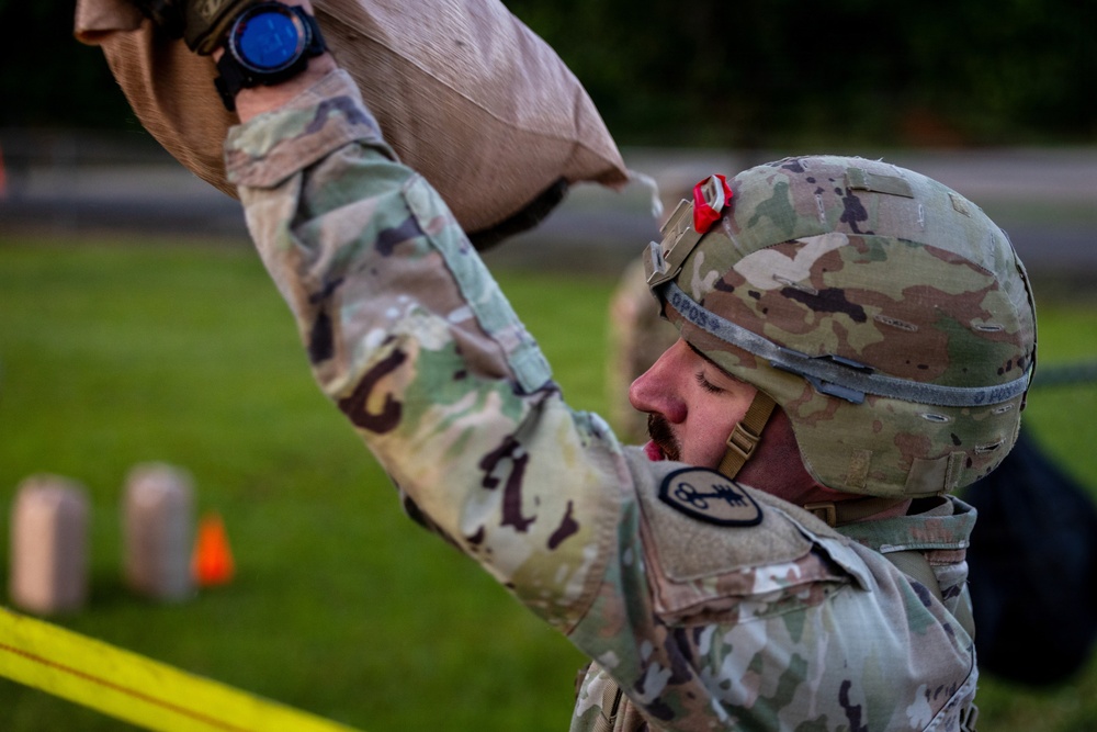 200th Military Police Command Best Squad Competition E3B Fitness Test
