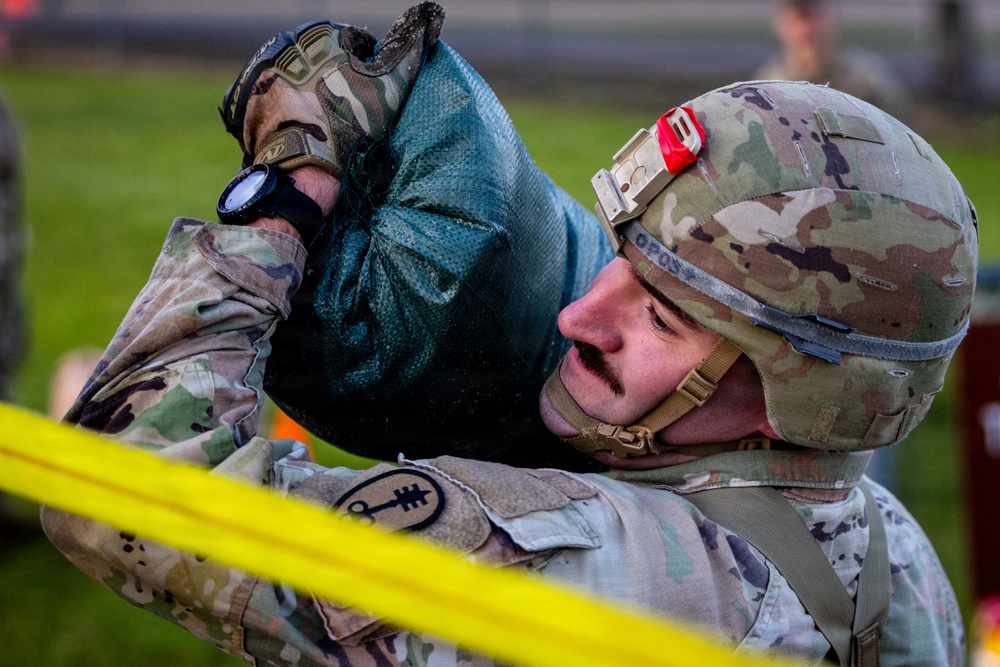 200th Military Police Command Best Squad Competition E3B Fitness Test