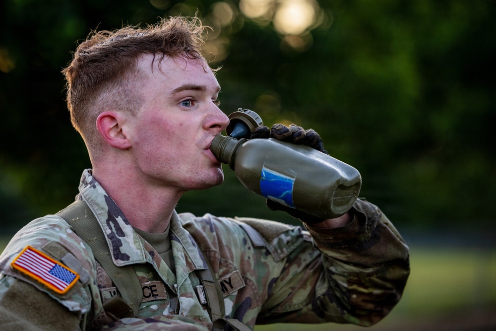 200th Military Police Command Best Squad Competition E3B Fitness Test