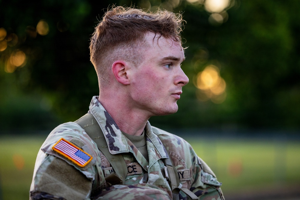 200th Military Police Command Best Squad Competition E3B Fitness Test