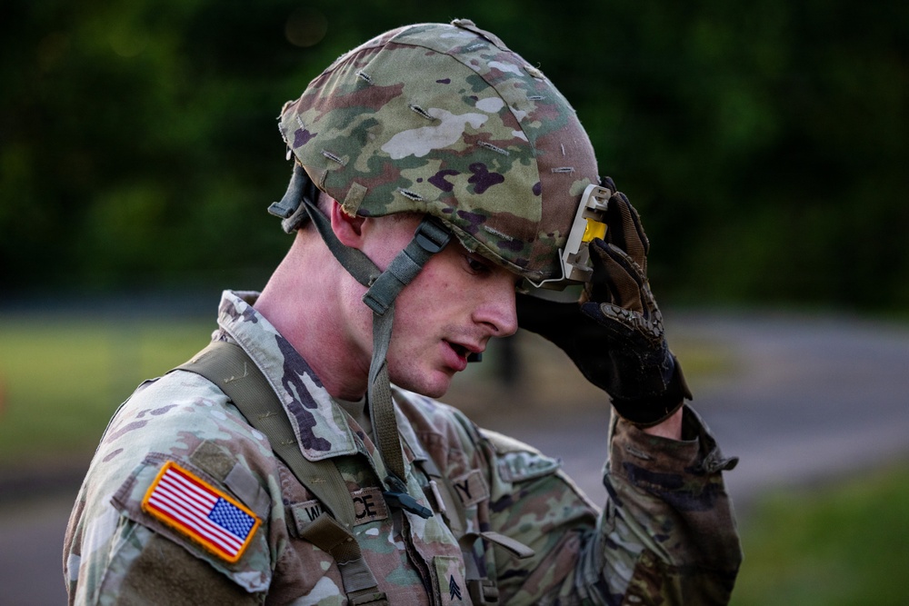 200th Military Police Command Best Squad Competition E3B Fitness Test