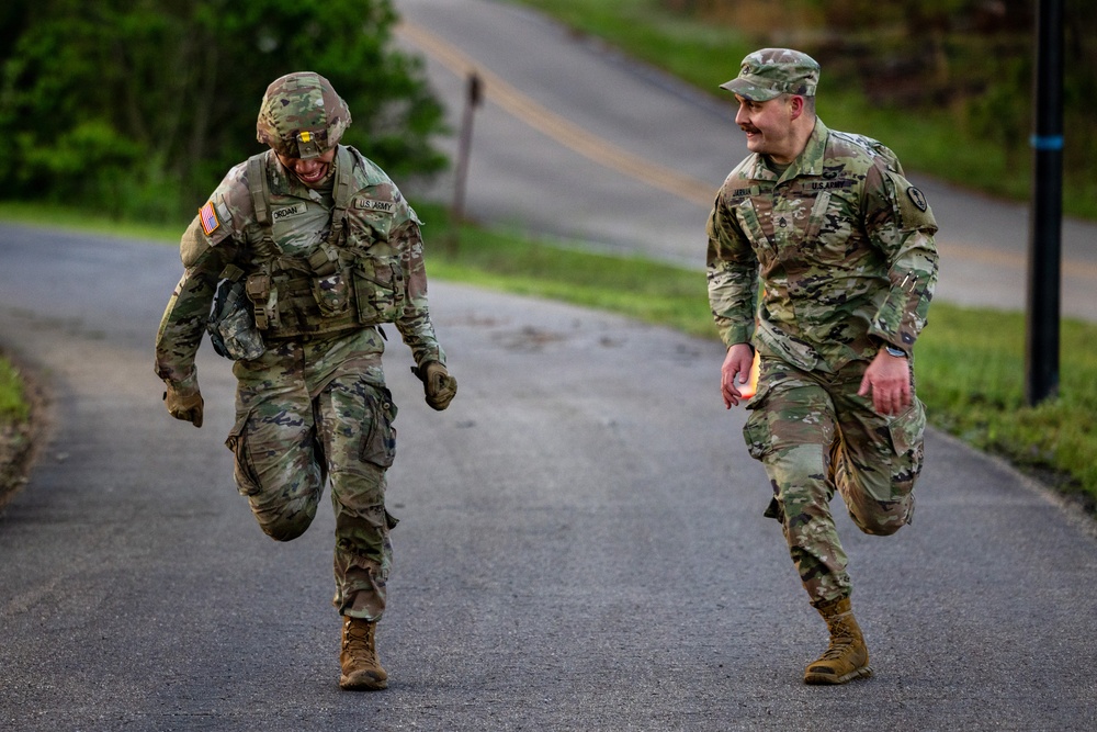 200th Military Police Command Best Squad Competition E3B Fitness Test