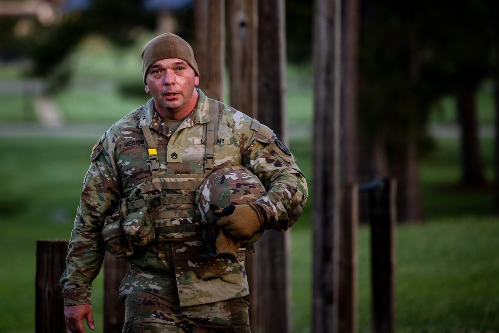 200th Military Police Command Best Squad Competition E3B Fitness Test