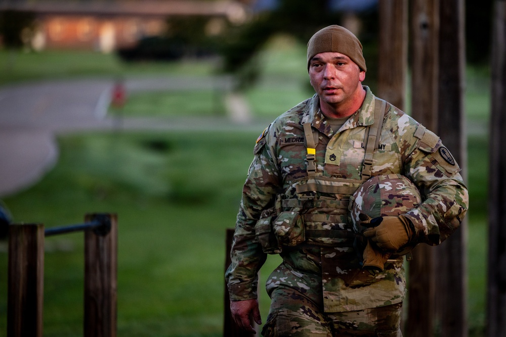 200th Military Police Command Best Squad Competition E3B Fitness Test