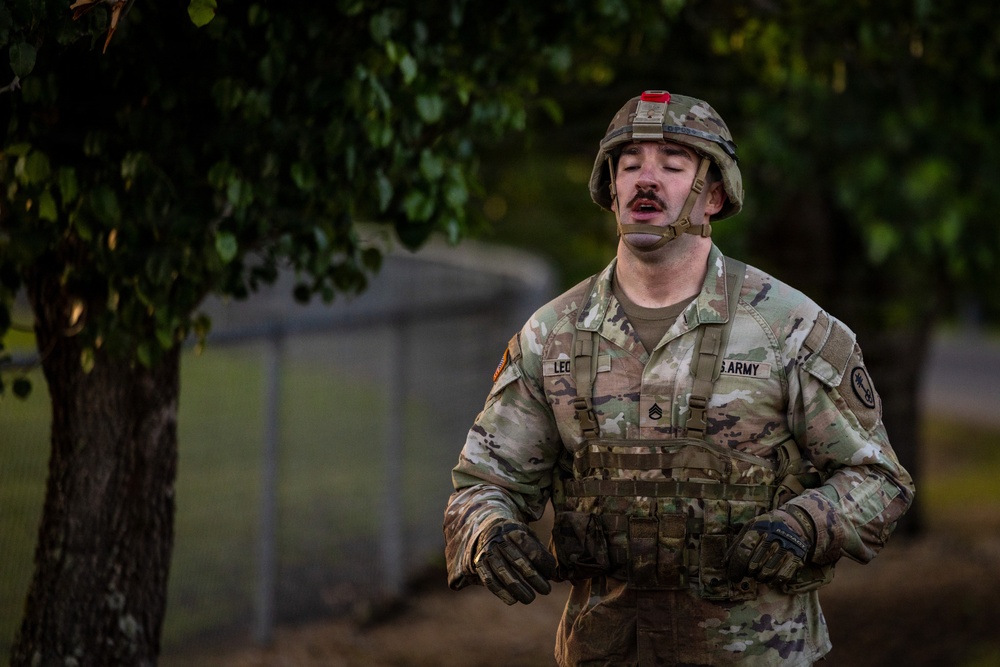 200th Military Police Command Best Squad Competition E3B Fitness Test