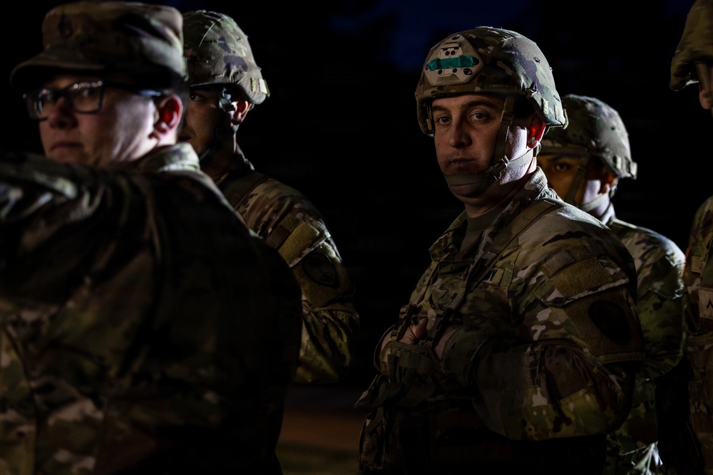 200th Military Police Command Best Squad Competition E3B Fitness Test