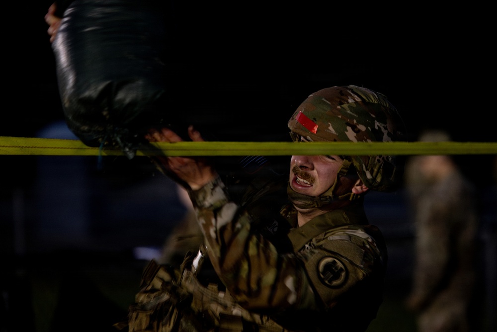 200th Military Police Command Best Squad Competition E3B Fitness Test