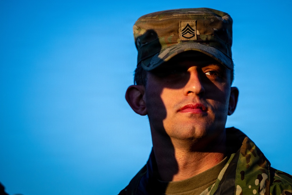 200th Military Police Command Best Squad Competition E3B Fitness Test