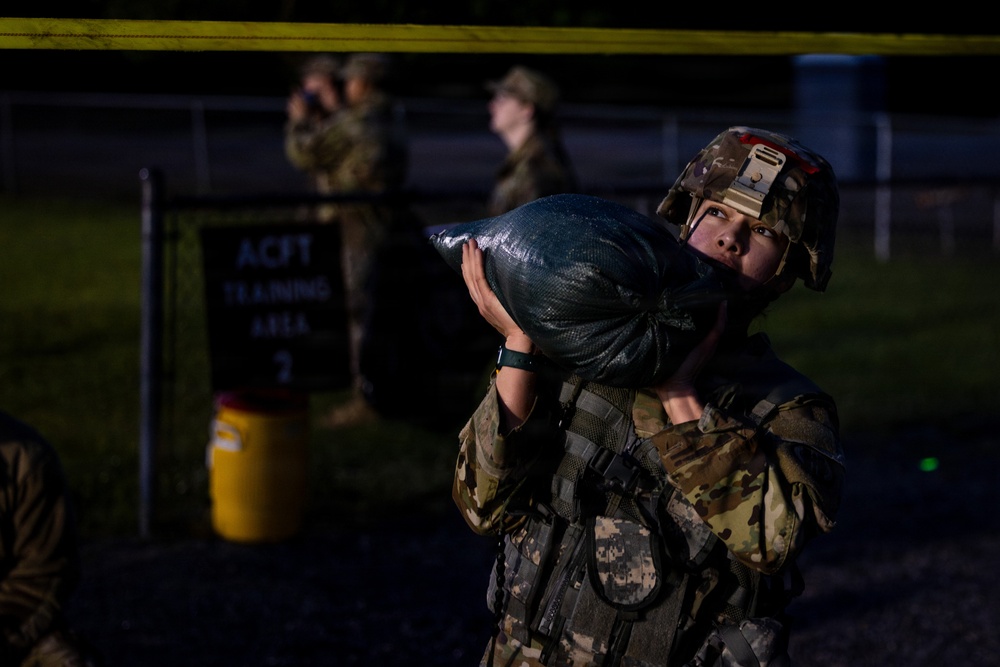 200th Military Police Command Best Squad Competition E3B Fitness Test