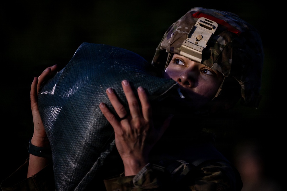 200th Military Police Command Best Squad Competition E3B Fitness Test