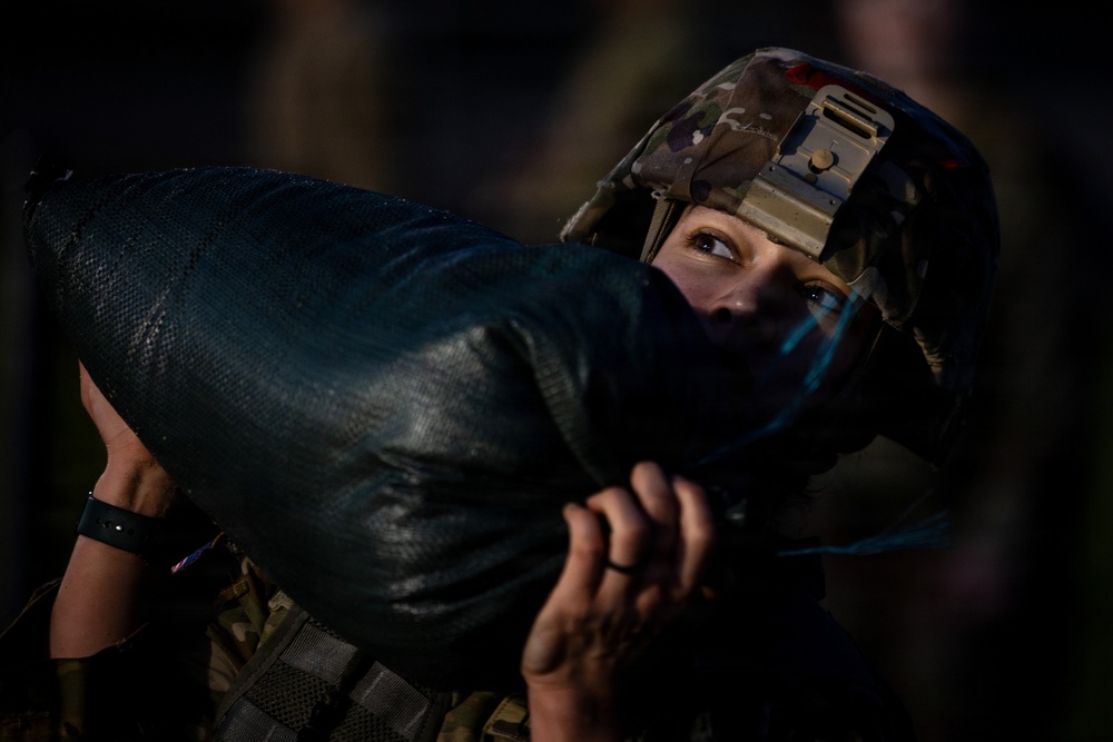 200th Military Police Command Best Squad Competition E3B Fitness Test