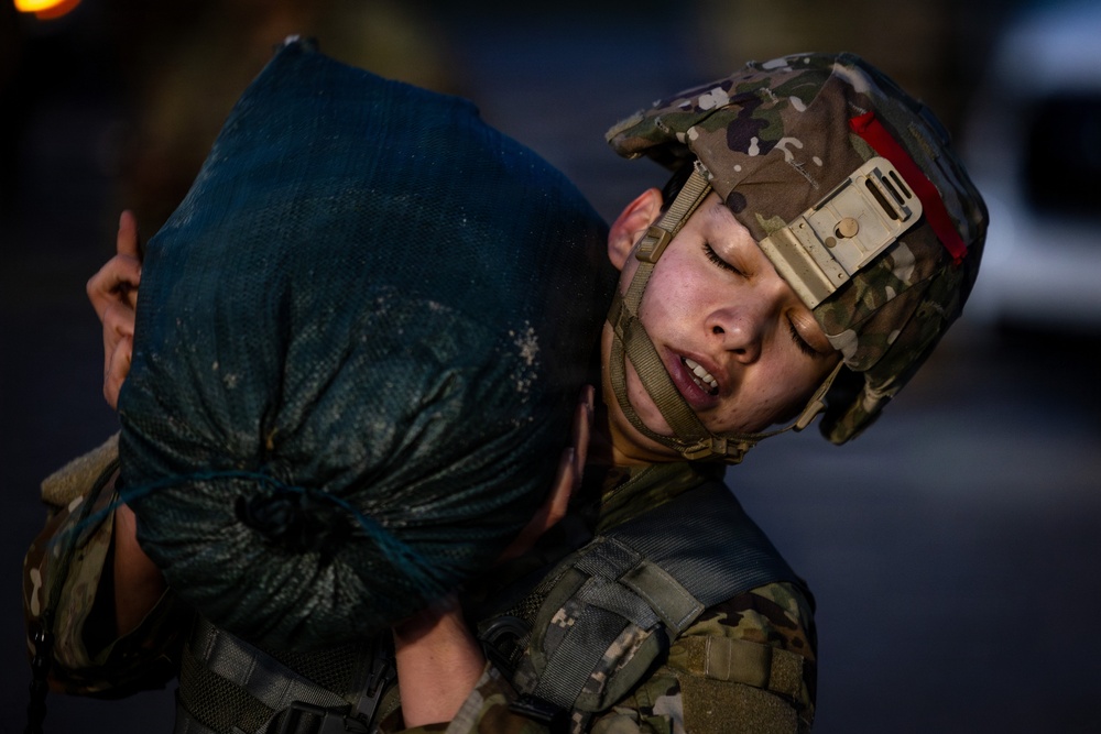 200th Military Police Command Best Squad Competition E3B Fitness Test