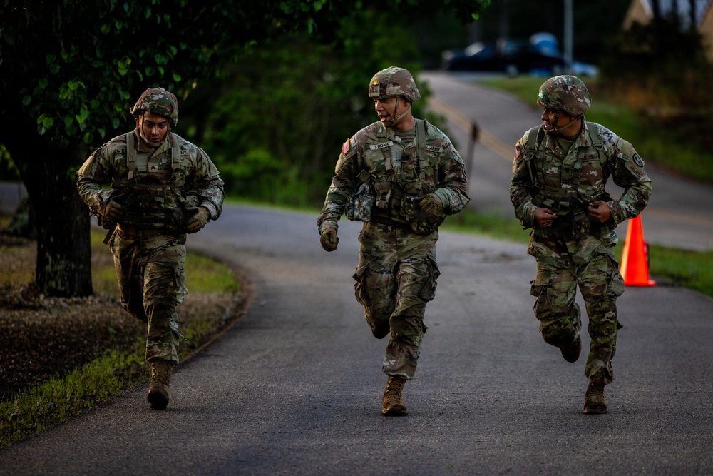 200th Military Police Command Best Squad Competition E3B Fitness Test