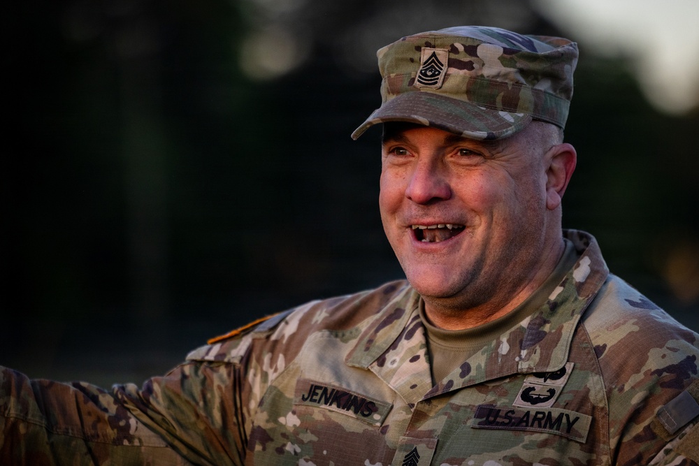 200th Military Police Command Best Squad Competition E3B Fitness Test