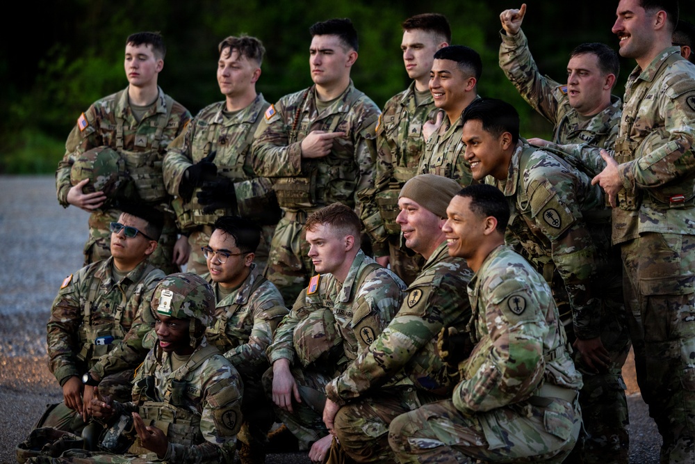 200th Military Police Command Best Squad Competition E3B Fitness Test