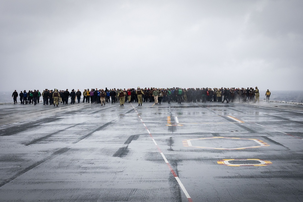 Daily Operations Aboard USS George H.W. Bush (CVN 77)