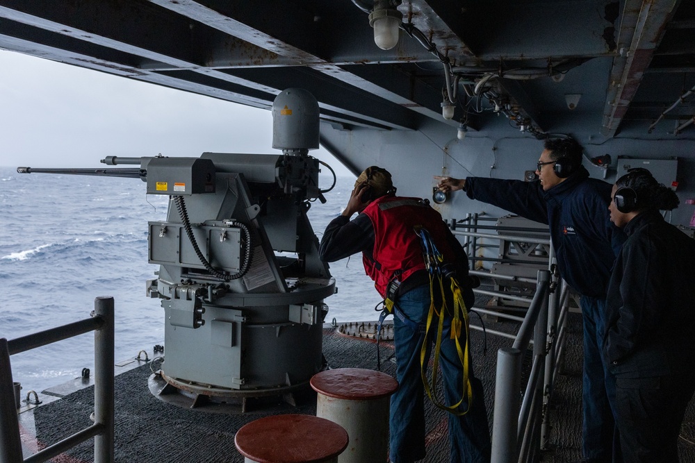 Daily Operations Aboard USS George H.W. Bush (CVN 77)