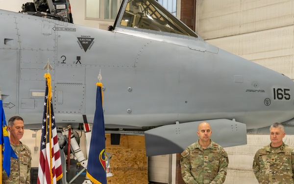 Maj. Thompson Assumes Command of Maintenance Operations Flight