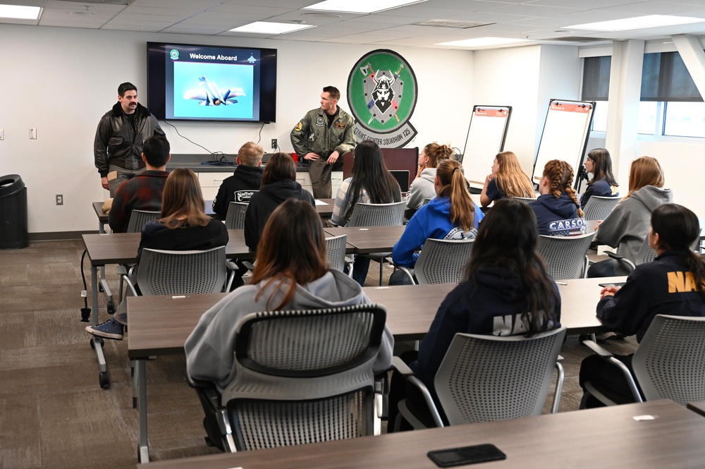 Carson City NJROTC Visits NAS Lemoore