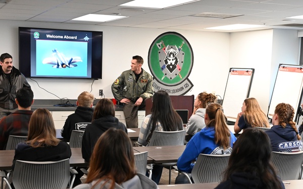 Carson City NJROTC Visits NAS Lemoore