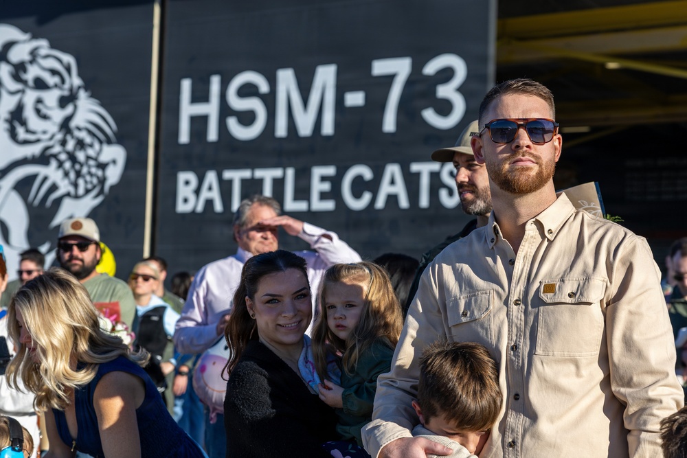 HSM-73 Returns to San Diego
