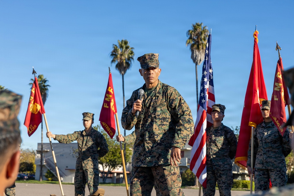 1st CRR Marines and Sailors Partake in Sustainment Hike