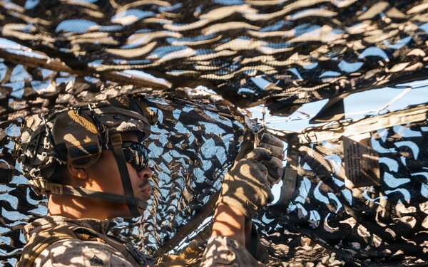 1st Bn., 11th Marines conduct night fire missions during Steel Knight 25