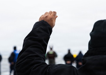 KEARSARGE CONDUCTS FOD WALKDOWN