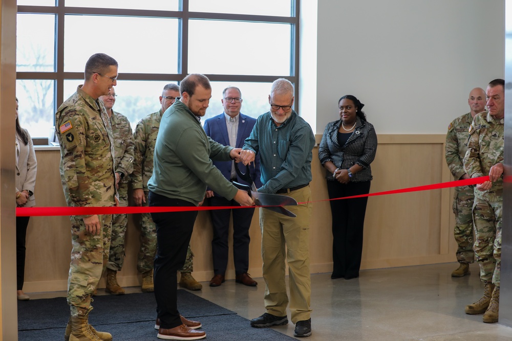 Maj. Gen. Robert W. Teater Readiness Center Ribbon Cutting