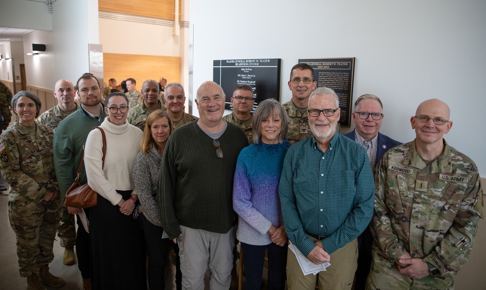 Maj. Gen. Robert W. Teater Readiness Center Ribbon Cutting