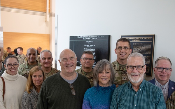 Maj. Gen. Robert W. Teater Readiness Center Ribbon Cutting