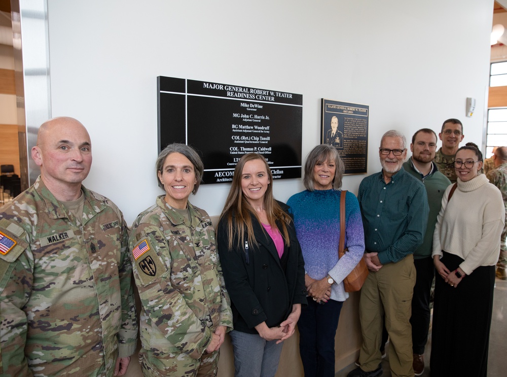 Maj. Gen. Robert W. Teater Readiness Center Ribbon Cutting