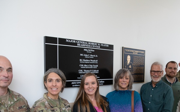 Maj. Gen. Robert W. Teater Readiness Center Ribbon Cutting
