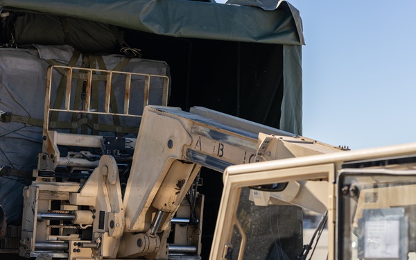 Supplies from the Skies: 1st DSB Conducts Air Delivery Operations